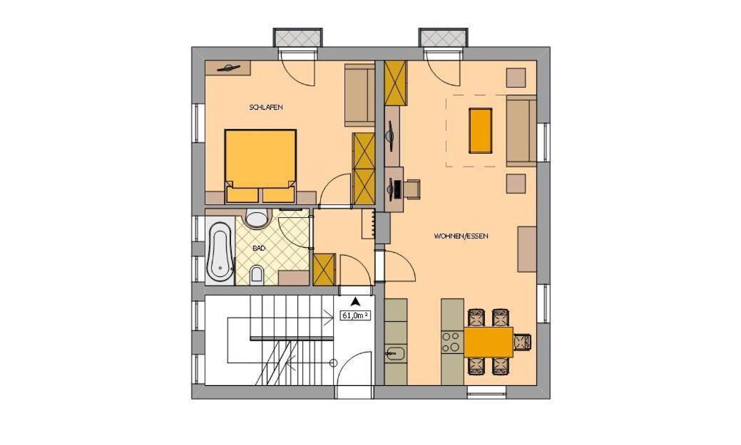 באד הופגסטין Parkvilla Appartements חדר תמונה